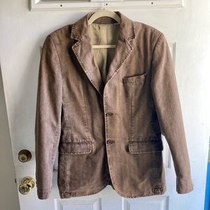 Ted Baker Blazer, brown pin stripe, M